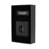 Formula Formule - Coupe-cigare coupe en V + perceuse + goupille à air - Argent