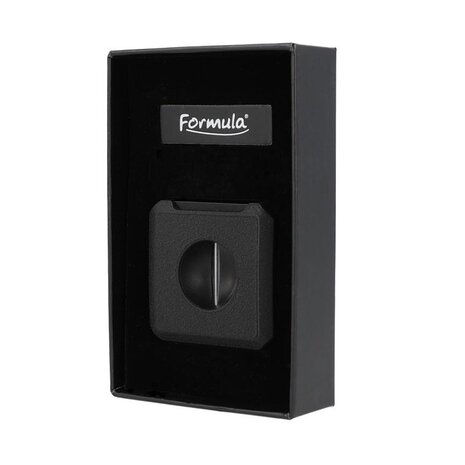 Formula Formule - Coupe-cigare coupe en V + perceuse + goupille à air - Argent Formula Formule - Coupe-cigare coupe en V + perceuse + goupille à air - Argent