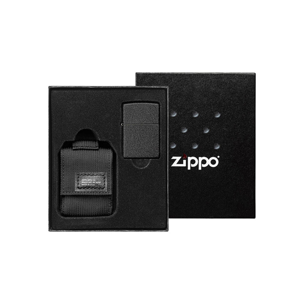 Zippo Zippo - Accessoires - Lighter Pouche (Etui) - Molle Pouch Green And Lighter Gift Set Zippo Zippo - Accessoires - Lighter Pouche (Etui) - Molle Pouch Green And Lighter Gift Set