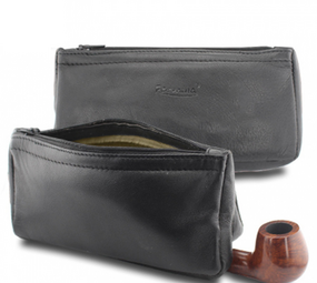 Formula Pipe case - 1 Pipe - Leather - Black Formula Pipe case - 1 Pipe - Leather - Black