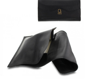 Falcon Roll-up Lambskin black 15 cm + Bottom Falcon Roll-up Lambskin black 15 cm + Bottom