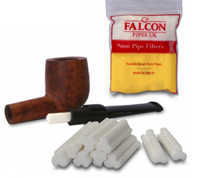 Falcon Falcon - Pipe Filters - 9mm - 25 Pieces per pack - Display (6-pack) Falcon Falcon - Pipe Filters - 9mm - 25 Pieces per pack - Display (6-pack)