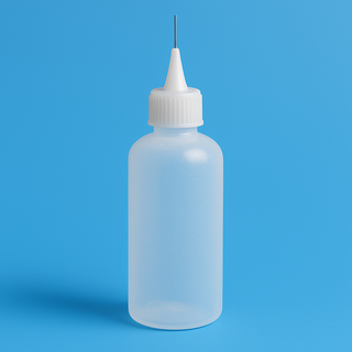 Mengflessen voor het afstellen van de perfecte verhouding.