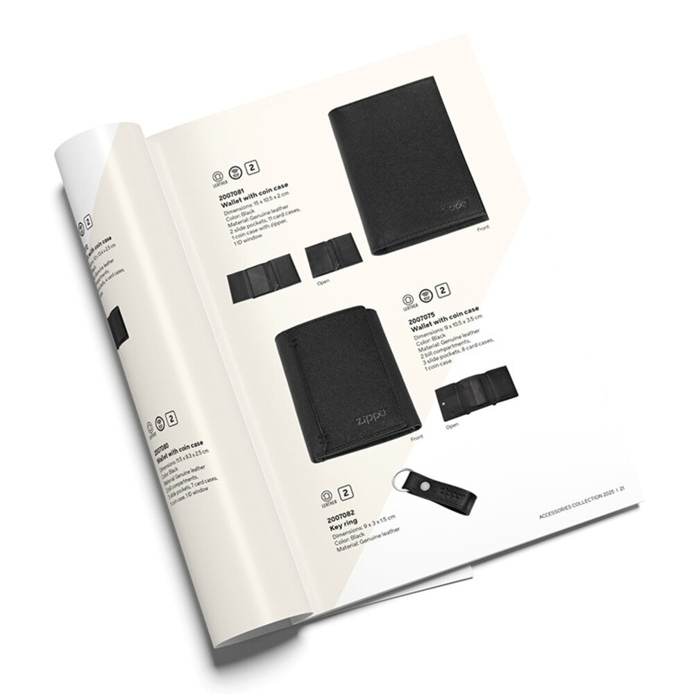 Zippo 2025 Accessories Catalogus Zippo 2025 Accessories Catalogus