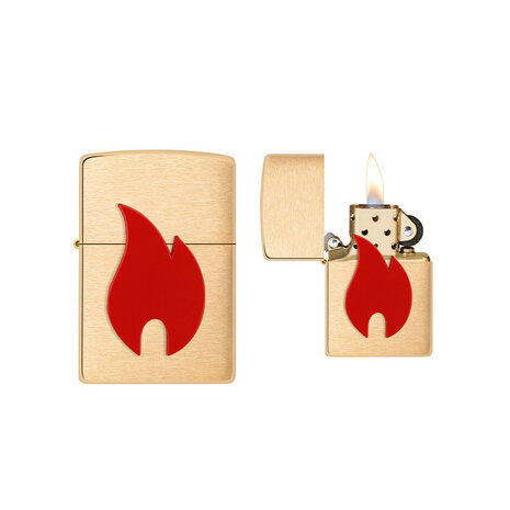 Zippo Zippo - BIG Flame Red