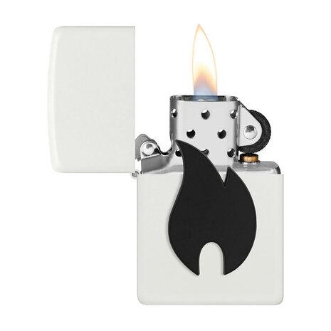Zippo BIG Flame Black