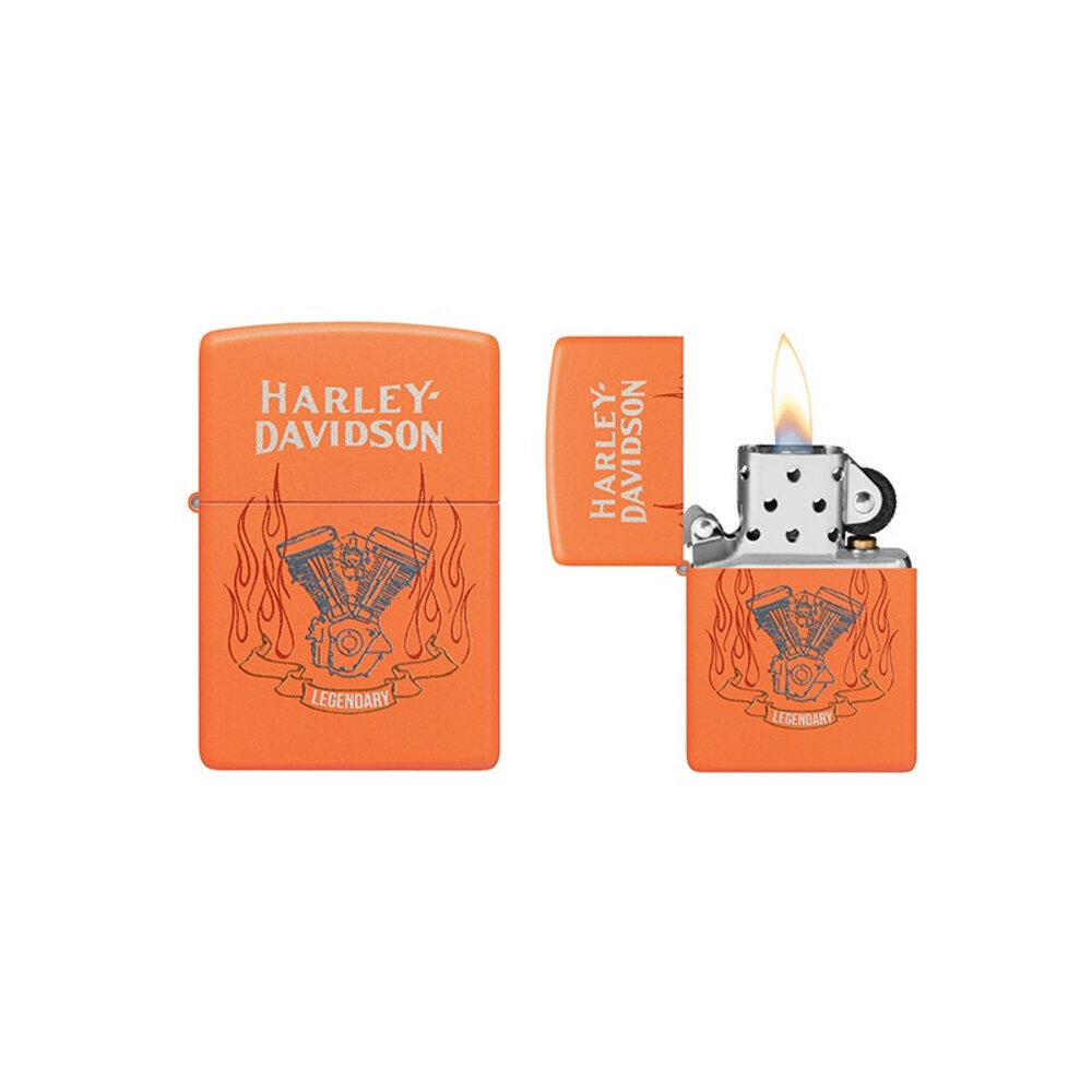 Zippo Zippo - Harley-Davidson Orange Matte