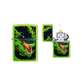 Zippo Zippo - Green Dragon Design