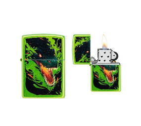 Zippo Zippo - Green Dragon Design Zippo Zippo - Green Dragon Design