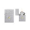 Zippo Zippo - Zippo Design Satin Chrome Zippo Zippo - Zippo Design Satin Chrome