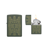 Zippo Zippo - Pattern Design Green Matte