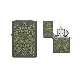 Zippo Zippo - Pattern Design Green Matte