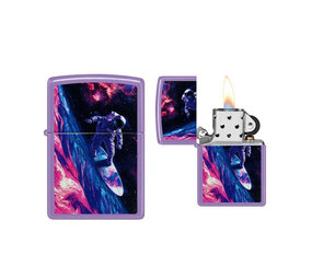 Zippo Zippo - Surfing Astronaut Design