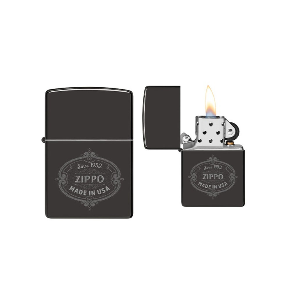 Zippo Zippo - Zippo Design High Polish Black