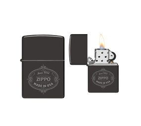 Zippo Zippo - Zippo Design High Polish Black