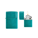 Zippo Zippo - Candy Teal w/ Zippo Logo Zippo Zippo - Candy Teal w/ Zippo Logo