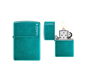 Zippo Zippo - Candy Teal w/ Zippo Logo Zippo Zippo - Candy Teal w/ Zippo Logo