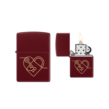Zippo Zippo - Heart Locket Design