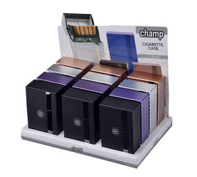 Champ Champ - Sigarettenbox - 20 Sig. - Tear Drops - Display (12-stuks)