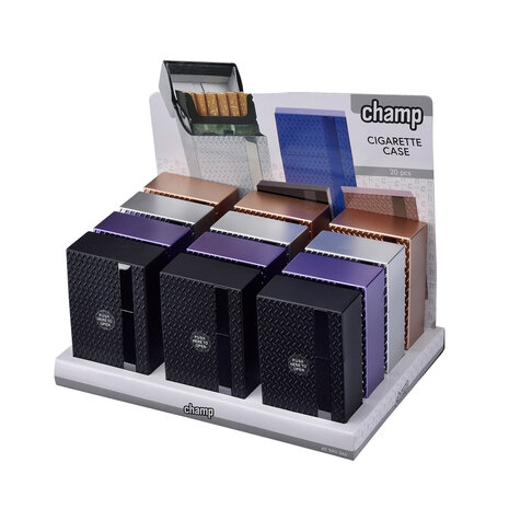 Champ Champ - Sigarettenbox - 20 Sig. - Tear Drops - Display (12-stuks)