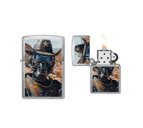 Zippo Zippo - Cowboy Robot Design Zippo Zippo - Cowboy Robot Design