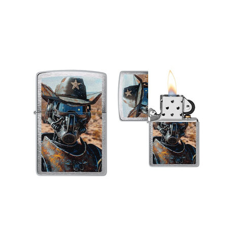 Zippo Zippo - Cowboy Robot Design