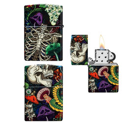 Zippo Zippo - Psychedelic Skull Design Zippo Zippo - Psychedelic Skull Design