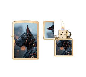 Zippo Zippo - Futuristic Dog Design Zippo Zippo - Futuristic Dog Design
