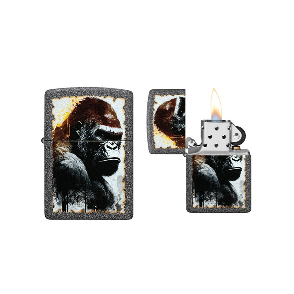 Zippo Zippo - Angry Gorilla Design