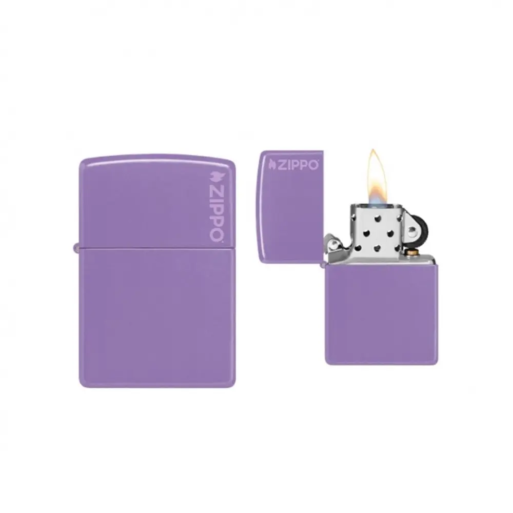 Zippo Zippo - Smoky Lavender w/ Zippo Logo