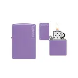 Zippo Zippo - Smoky Lavender w/ Zippo Logo