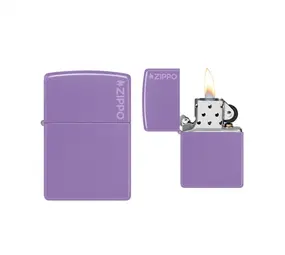 Zippo Zippo - Smoky Lavender w/ Zippo Logo Zippo Zippo - Smoky Lavender w/ Zippo Logo