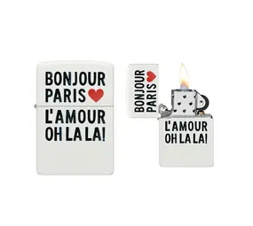 Zippo Zippo - Bonjour Design Zippo Zippo - Bonjour Design