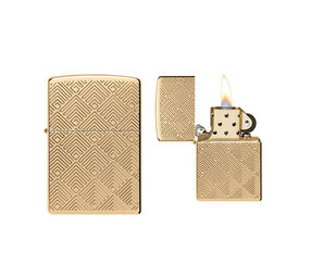 Zippo Zippo - Pattern Design High Polish Brass