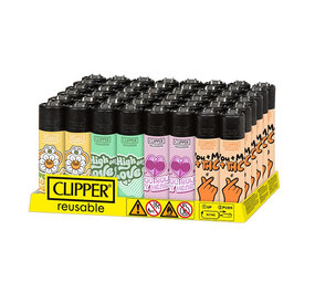 Clipper Clipper - Vuursteen aansteker - CP11 Weed Valentine 2 - Display (48-stuks) Clipper Clipper - Vuursteen aansteker - CP11 Weed Valentine 2 - Display (48-stuks)