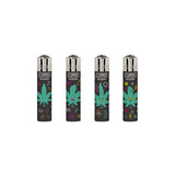 Clipper Clipper Micro - Vuursteen aansteker - CP22 Happy Weeds 2 - Display (48-stuks)