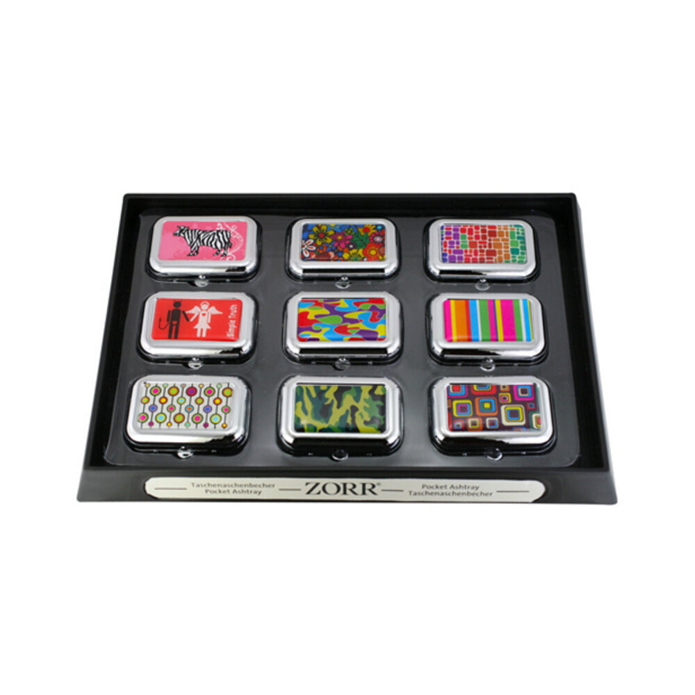 Zorr Zorr - Zak/Tasasbak - Colors - Display (9-stuks)