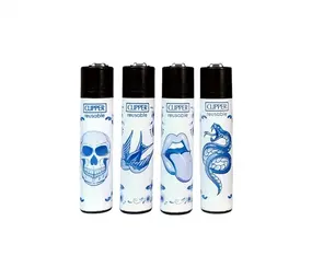 Clipper Vuursteen aansteker - CP11 Delft Blue Youngster - Display (48-stuks)