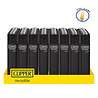 Zippo Clipper Micro - Vuursteen aansteker - CP22 Black Soft Touch - Display (48-stuks)