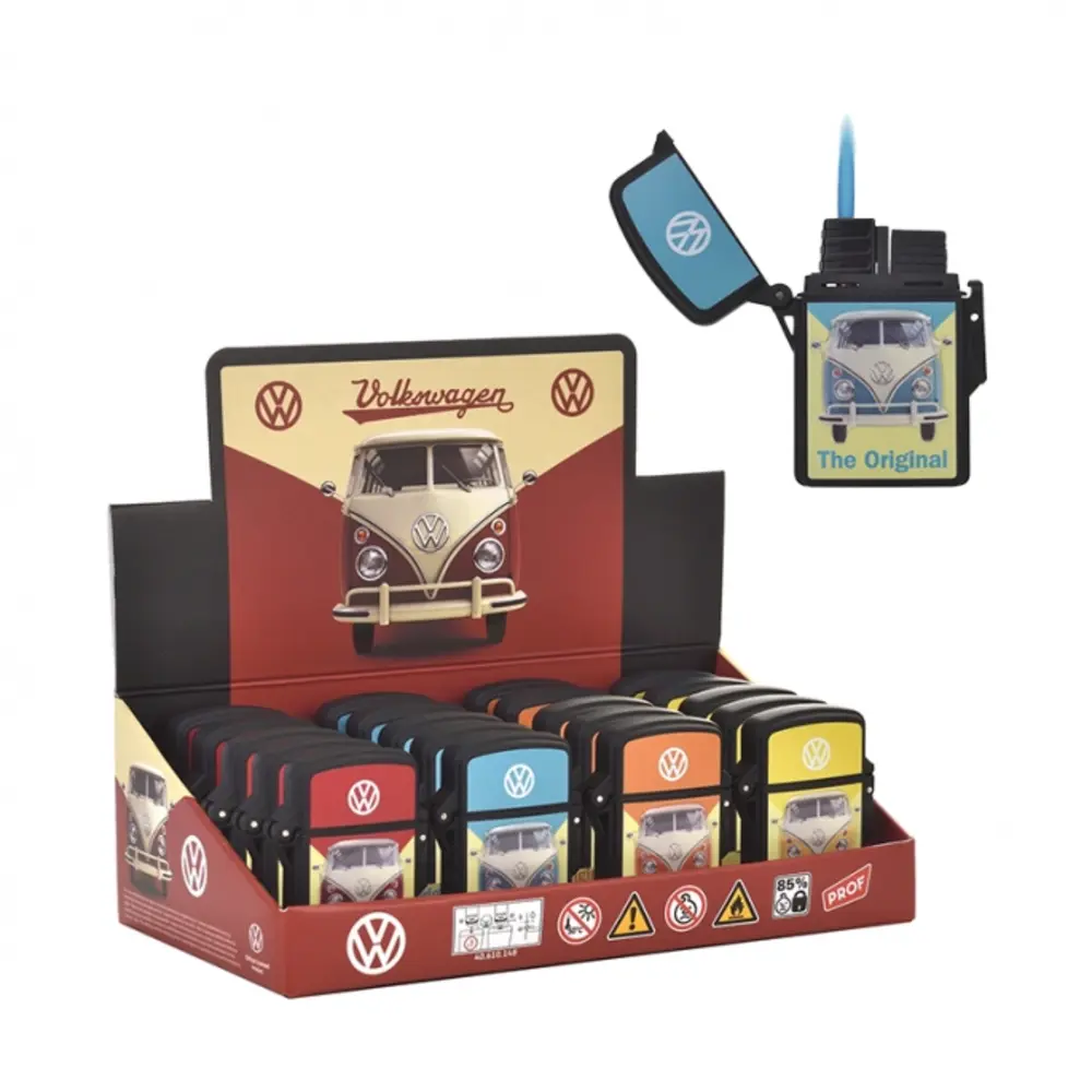 Champ Volkswagen - Jetflame aansteker - Malibu - Display (20-stuks)