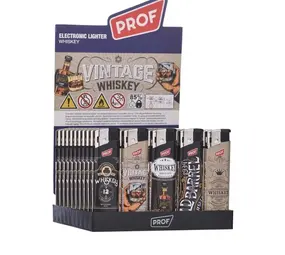 prof Wegwerp Piezo - Whiskey - Display (50-stuks) prof Wegwerp Piezo - Whiskey - Display (50-stuks)