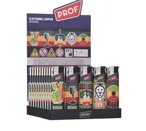 prof Wegwerp Piezo - Reggae - Display (50-stuks) prof Wegwerp Piezo - Reggae - Display (50-stuks)