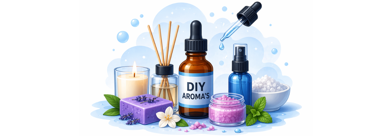 DIY Aroma’s: Wat kun je ermee en hoe gebruik je ze veilig & effectief?
