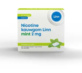 Linn Nicotine kauwgom 2mg mint (204 stuks)