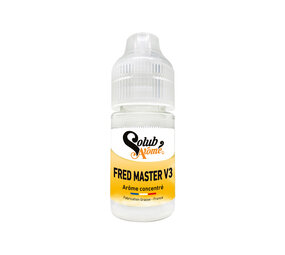Solubarome Fred V3 Redcurrent mint concentraat 30ml