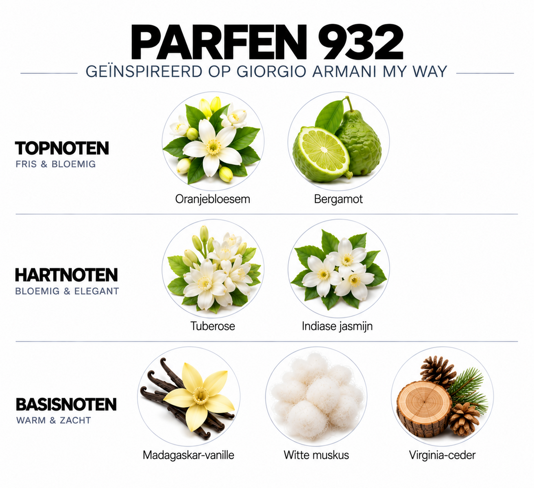 Parfen Parfen 932 damesparfum geïnspireerd op Giorgio Armani My Way Parfen Parfen 932 damesparfum geïnspireerd op Giorgio Armani My Way