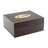 Bookwill Bookwill Humidor - 35 Cigars - Walnut w/ Cigar Logo Bookwill Bookwill Humidor - 35 Cigars - Walnut w/ Cigar Logo