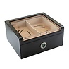 Bookwill Bookwill Humidor - 75 Cigars - Glass top w/ Hygrometer Bookwill Bookwill Humidor - 75 Cigars - Glass top w/ Hygrometer