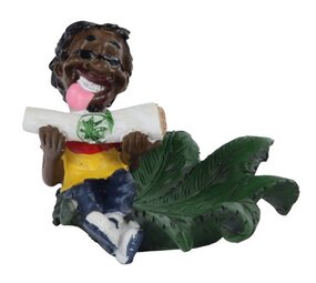 Bookwill Bookwill - Keramiek Aschenbecher - 100mm - Rasta Bookwill Bookwill - Keramiek Aschenbecher - 100mm - Rasta
