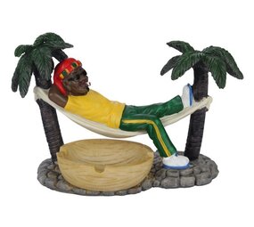 Bookwill Bookwill - Keramiek Ashtray Liggend - 220mm - Rasta